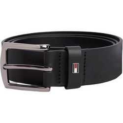 Tommy Hilfiger Ανδρική Ζώνη Δερμάτινη Μαύρη AM0AM14814-BDS