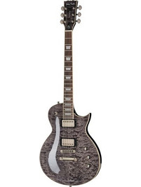 Harley Benton SC-Custom III Ηλεκτρική Κιθάρα Single Cut με Μαγνήτες HH & Ταστιέρα Rosewood Quilt Midnight