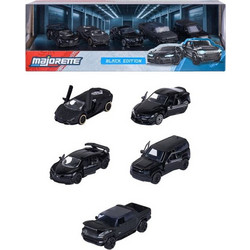 Majorette Black Edition Σετ 5 Αυτοκινητάκια 8502005000