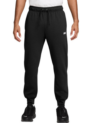 Nike Sportswear Club Ανδρικό Παντελόνι Φόρμας Fleece με Λάστιχο Μαύρο IO1376-010