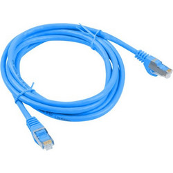 Lanberg F/UTP Cat.6 Καλώδιο Δικτύου Ethernet 0.5m Blue PCF6-10CC-0050-B
