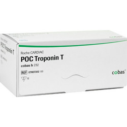 Roche Cardiac POC Troponin T Cobas h232 Ταινίες 10τμχ