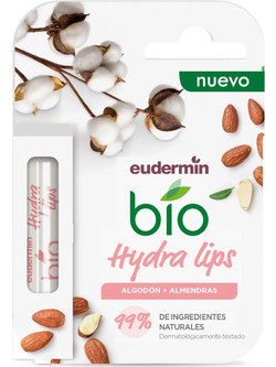 Eudermin Bio Cotton & Αlmonds Lip Balm 4.8gr