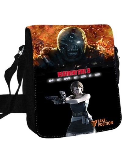 Takeposition Resident Evil Ανδρική Τσάντα Ώμου / Χιαστί Μαύρη 984-4596