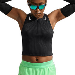 Nike AeroSwift Dri-FIT ADV Γυναικείο Αθλητικό Crop Top Μαύρο IM7561-010
