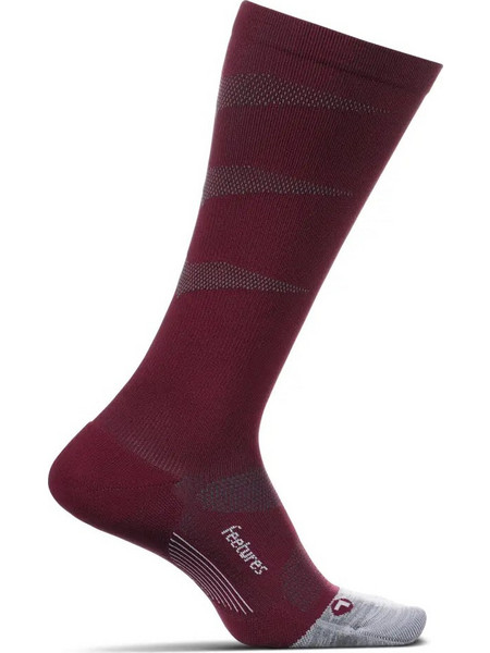 Feetures Ανδρικές Κάλτσες Ψηλές με Σχέδια Μπορντό PC60510