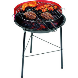 BBQ Ανοξείδωτη Ψησταριά Κάρβουνου Στρογγυλή Επιφάνειας 33x70 C83000550