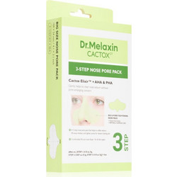 Dr. Melaxin Cactox 3-Step Nose Pore Επιθέματα Μύτης για Μαύρα Στίγματα 3τμχ