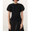 AllSaints Γυναικείο Καλοκαιρινό Top Βαμβακερό Μαύρο W013JD