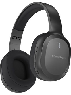 SonicGear Airphone 8 Ενσύρματα & Ασύρματα Bluetooth Ακουστικά Over Ear Μαύρα
