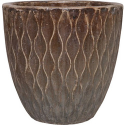 MarHome Κασπώ Πήλινο Χρυσό 50x50cm 06-21272-L