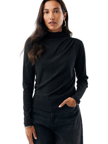 Mexx Γυναικείο Χειμερινό Top Μαύρο MF007701563W-193911