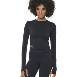 Body Action Γυναικείο Αθλητικό Crop Top Μαύρο 061628-01