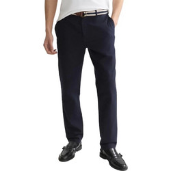 Scotch & Soda Ανδρικό Παντελόνι Ελαστικό Κανονική Εφαρμογή Navy Μπλε 186096-401