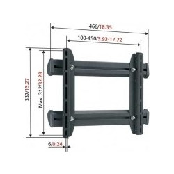 Vogel's Evolution EFA-6875 Βάση Τηλεόρασης Τοίχου 20"-30" έως 15kg