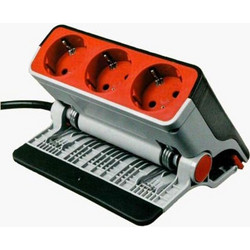HEITECH POWER STRIP 3-GANG CLIP, STRAP FOR STAIRS HEI003592