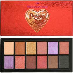 Makeup Revolution I Heart Revolution Dragon's Heart Παλέτα Σκιών 9gr