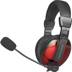 Xtrike-me HP-307 Gaming Headset Over Ear Black Red