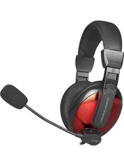 Xtrike-me HP-307 Gaming Headset Over Ear Black Red