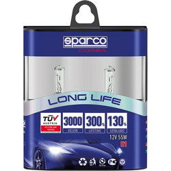 Sparco H1 Long Life Αλογόνου 12V 55W 2τμχ