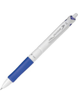 Pilot Acroball Pure White Στυλό Διαρκείας 1mm Μπλε BAB-15M-WL-BG