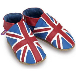 Starchild - Παπουτσάκια bebe Union Jack blue