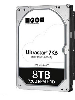 HGST Ultrastar DC HC320 8TB HDD Σκληρός Δίσκος 3.5" Sata 3 7200rpm με 256MB Cache