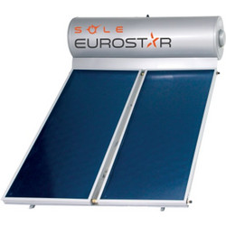 Sole Eurostar Ηλιακός Θερμοσίφωνας 300lt 5m² Glass Διπλής Ενέργειας