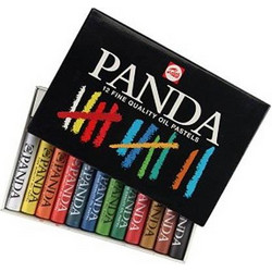 PANDA ΛΑΔΟΠΑΣΤΕΛ 12τμχ