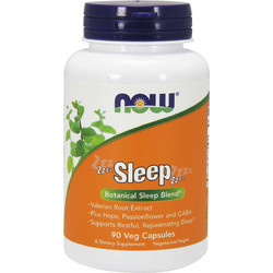 Now Foods Sleep Valerian Root Extract 90 Κάψουλες