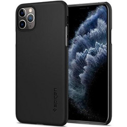 Spigen Thin Fit Back Cover Black (iPhone 11 Pro Max)