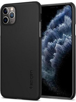 Spigen Thin Fit Back Cover Black (iPhone 11 Pro Max)