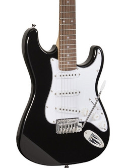 Soundsation Rider Standard S Ηλεκτρική Κιθάρα ST Style με SSS Μαγνήτες και Ταστιέρα Rosewood Black