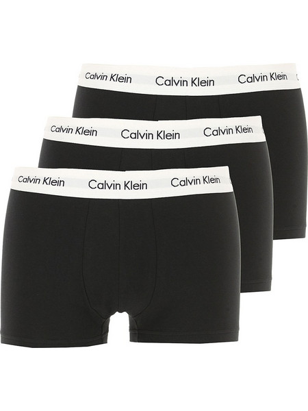 Calvin Klein Ανδρικά Μποξεράκια Σετ 3Pack Μαύρα 0000U2664G-001