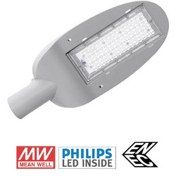 Φωτιστικό Δρόμου Βραχίονος LED 30W 5700K (ΨΥΧΡΟ) 3900Lm PHILIPS chips ENEC LIGHTEX 8605036695384