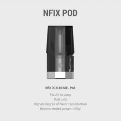 Smok Nfix pod DC 0.8ohm MTL 1τμχ