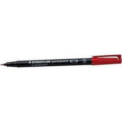 ΜΑΡΚΑΔΟΡΟΣ ΑΝΕΞΙΤΗΛΟΣ STAEDTLER 313 LUMOCOLOR ΚΟΚΚΙΝΟΣ 0.4mm