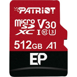 Patriot EP Series microSDXC 512GB Class 10 U3 V30 UHS-I A1