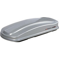 Nordrive Box Duo Μπαγκαζιέρα Οροφής Αυτοκινήτου 530lt Ασημί