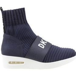 DKNY Anna Γυναικεία Sneakers Μποτάκια με Κάλτσα Navy Μπλε K3873121
