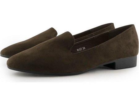 9427 Love4shoes Γυναικεία Μπαλαρίνες ΚΑΦΕ