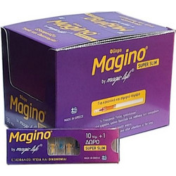 ΠΙΠΑΚΙΑ MAGIC LIFE MAGINO 10+1 SUPER SLIM 5.7mm ΠΙΠΑ ΤΣΙΓΑΡΟΥ (κουτί των 30)