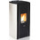 Artel 98 Elite Hermetic 10C 10 Kw White Σόμπα Pellet Αερόθερμη 10kW