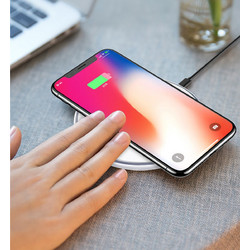 Promate Wireless Charging Pad Qi White AuraPad-3