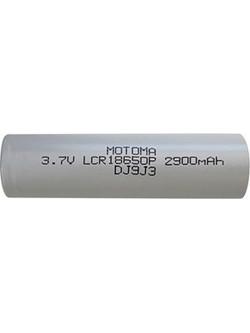 MOTOMA rechargeable Li-ion battery 18650 3,7V / 2900mAh 3C
