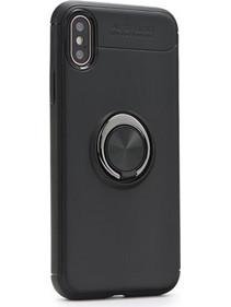 Θήκη κινητού Forcell Ring Case για iPhone 6/ 6S μαύρη