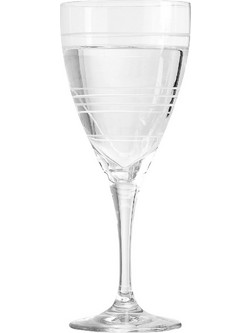 SP Tableware Σετ Ποτήρια Νερού Γυάλινα Κολωνάτα Aura Nio 365ml 6τμχ 10025000