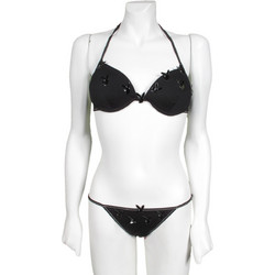 Playboy Bikini Set με Ενίσχυση Brazil Μαύρο PB120I-0071