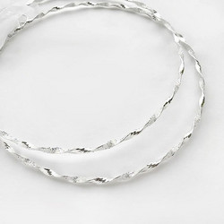 Στέφανα Γάμου Επάργυρα με Fabric CRYSTALS