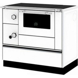 Alfa Plam Alfa 90 H Favorit White Ατσάλινη Ξυλόσομπα με Φούρνο 8kW
